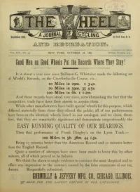 The Wheel, Vol 13, No 5 cover