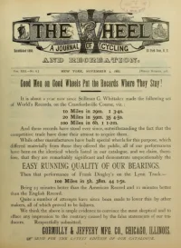 The Wheel, Vol 13, No 6 cover