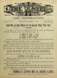 The Wheel, Vol 13, No 7 cover