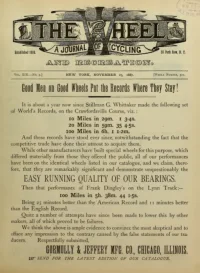 The Wheel, Vol 13, No 9 cover