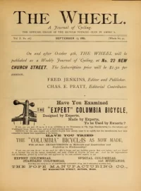 The Wheel, Vol 2, No 26 cover