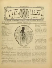 The Wheel, Vol 3, No 19 cover