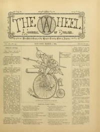 The Wheel, Vol 3, No 23 cover
