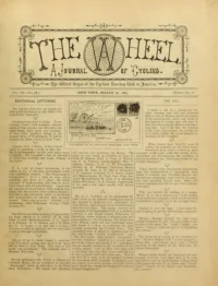 The Wheel, Vol 3, No 26 cover
