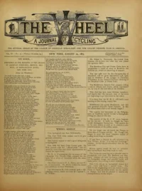 The Wheel, Vol 4, No 21 cover