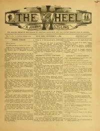 The Wheel, Vol 5, No 5 cover
