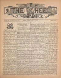 The Wheel, Vol 6, No 10 cover