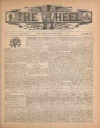 The Wheel, Vol 6, No 11 cover