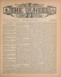 The Wheel, Vol 6, No 13 cover