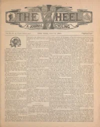 The Wheel, Vol 6, No 14 cover