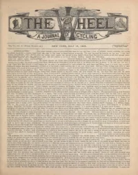 The Wheel, Vol 6, No 16 cover