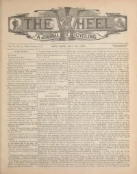 The Wheel, Vol 6, No 17 cover