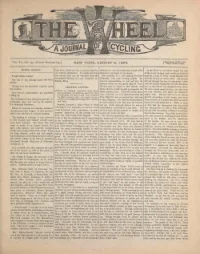 The Wheel, Vol 6, No 19 cover