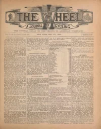 The Wheel, Vol 6, No 8 cover