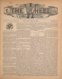 The Wheel, Vol 6, No 9 cover