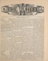 The Wheel, Vol 7, No 16 cover