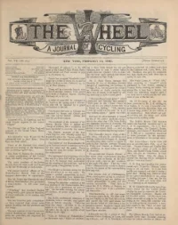 The Wheel, Vol 7, No 20 cover