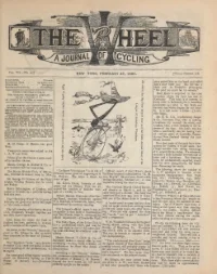 The Wheel, Vol 7, No 22 cover