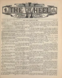 The Wheel, Vol 7, No 25 cover