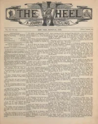 The Wheel, Vol 7, No 26 cover