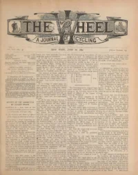 The Wheel, Vol 8, No 13 cover