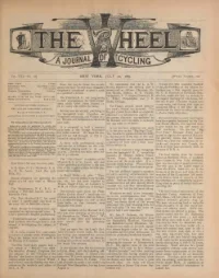 The Wheel, Vol 8, No 18 cover