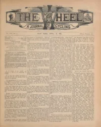 The Wheel, Vol 8, No 2 cover