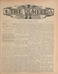 The Wheel, Vol 8, No 23 cover