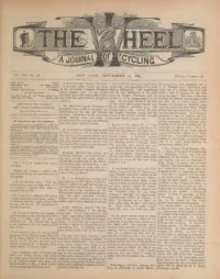 The Wheel, Vol 8, No 26 cover