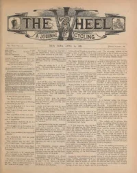 The Wheel, Vol 8, No 4 cover