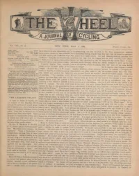 The Wheel, Vol 8, No 5 cover