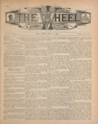 The Wheel, Vol 8, No 7 cover
