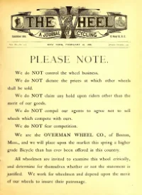 The Wheel, Vol 9, No 22 cover