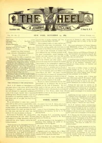 The Wheel, Vol 9, No 7 cover