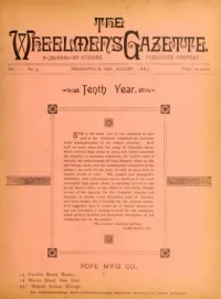 The Wheelmans Gazette, Vol 2, No 5 cover