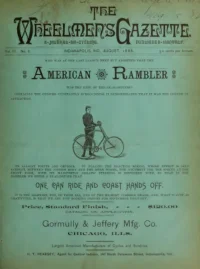 The Wheelmans Gazette, Vol 3, No 8 cover