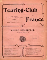 Touring-Club de France — Revue Mensuelle front cover
